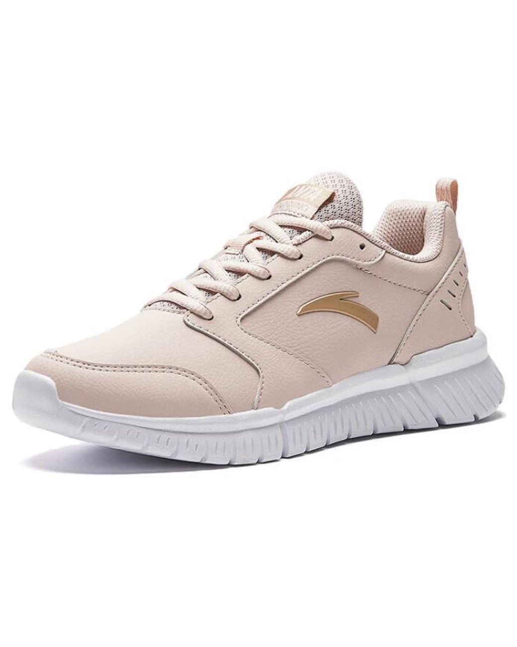 Anta White (Wmns) Running Series Sneakers 'Lotus Root'