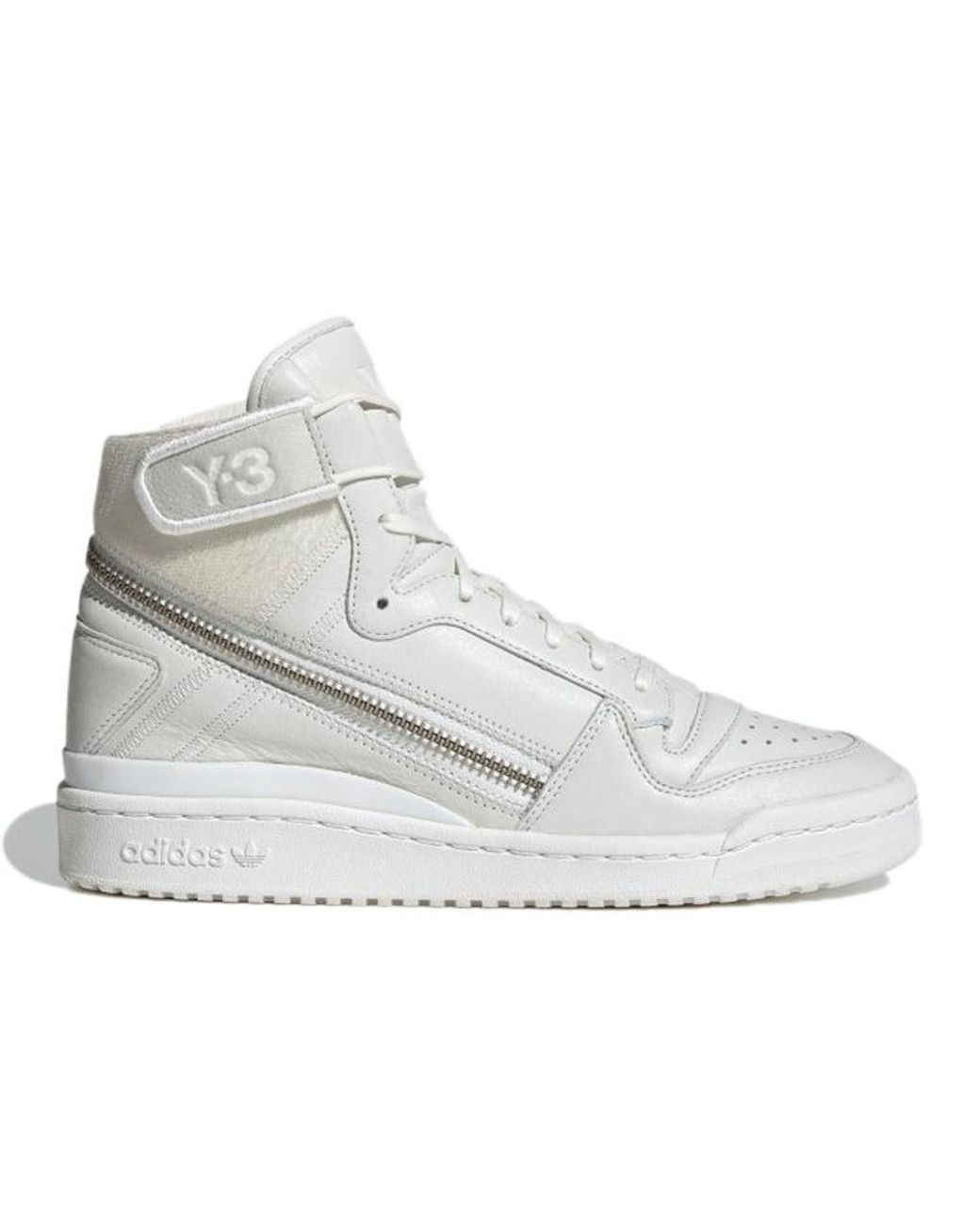 Adidas Gray Y-3 Forum High Og 'Undyed'