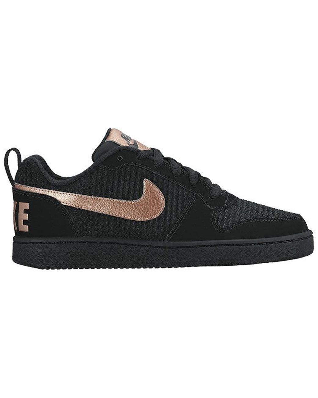 Nike Black (Wmns) Court Borough Low/Golden