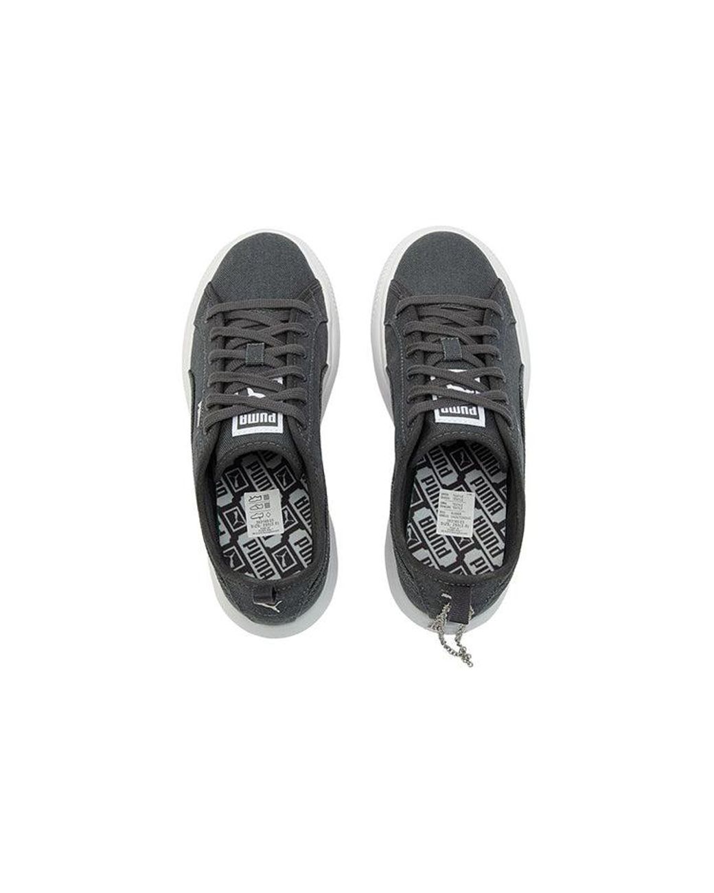 PUMA Black (Wmns) Suede Mayu Canvas 'Ebony'
