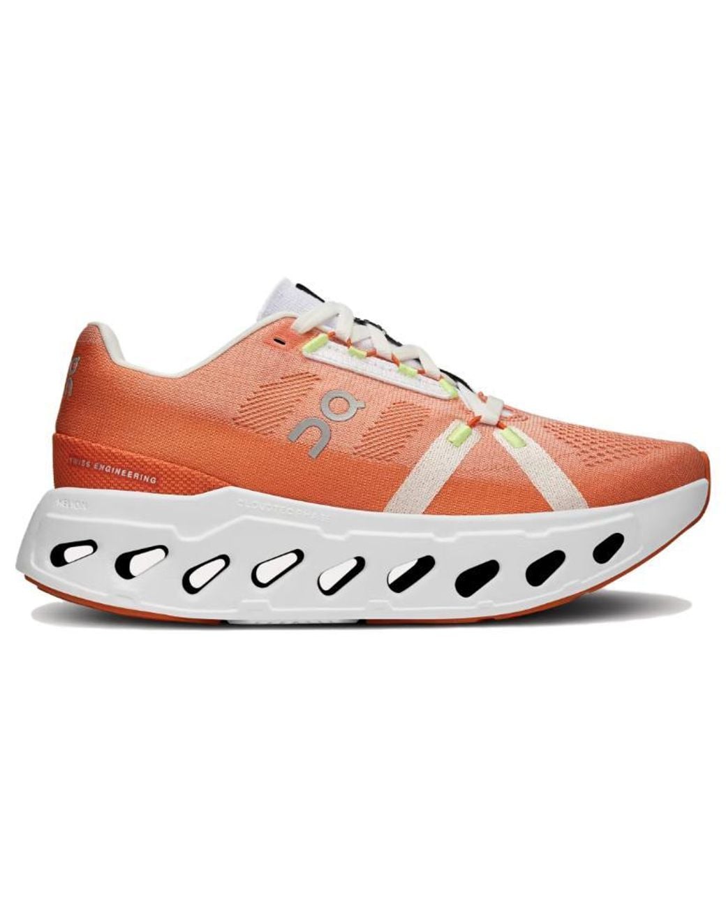 On Shoes Red (Wmns) Cloudeclipse 'Flame Ivory'