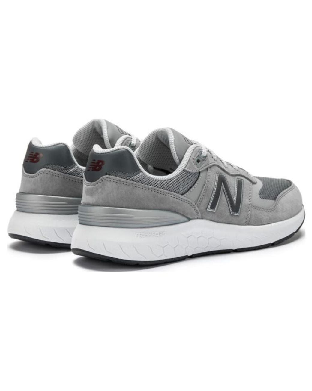 New Balance Gray Walking Fresh Foam 880 V6 Shoes for men