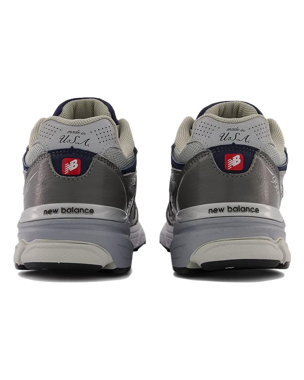 New Balance White 990V3 Made for men