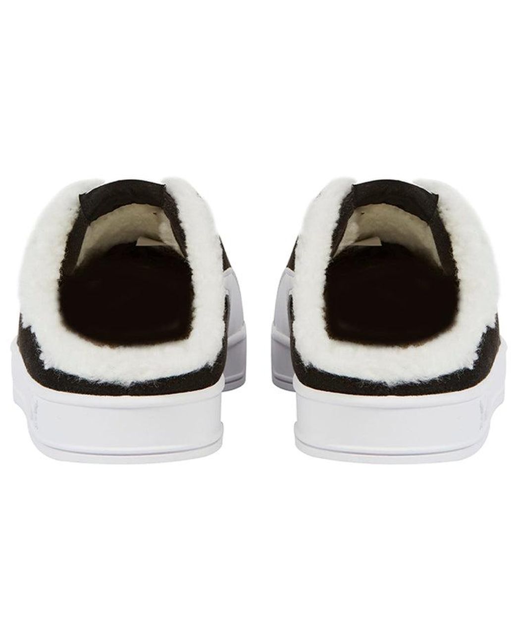 PUMA Black Bari Mule Sherpa Casual Sneakers for men