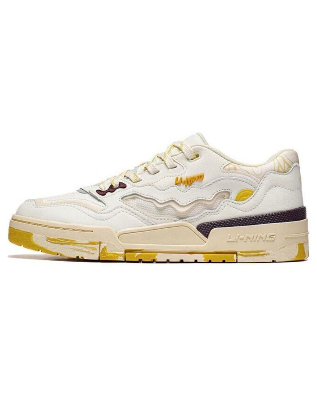 Li-ning White 001 Btc Prm Comfy Shoes for men
