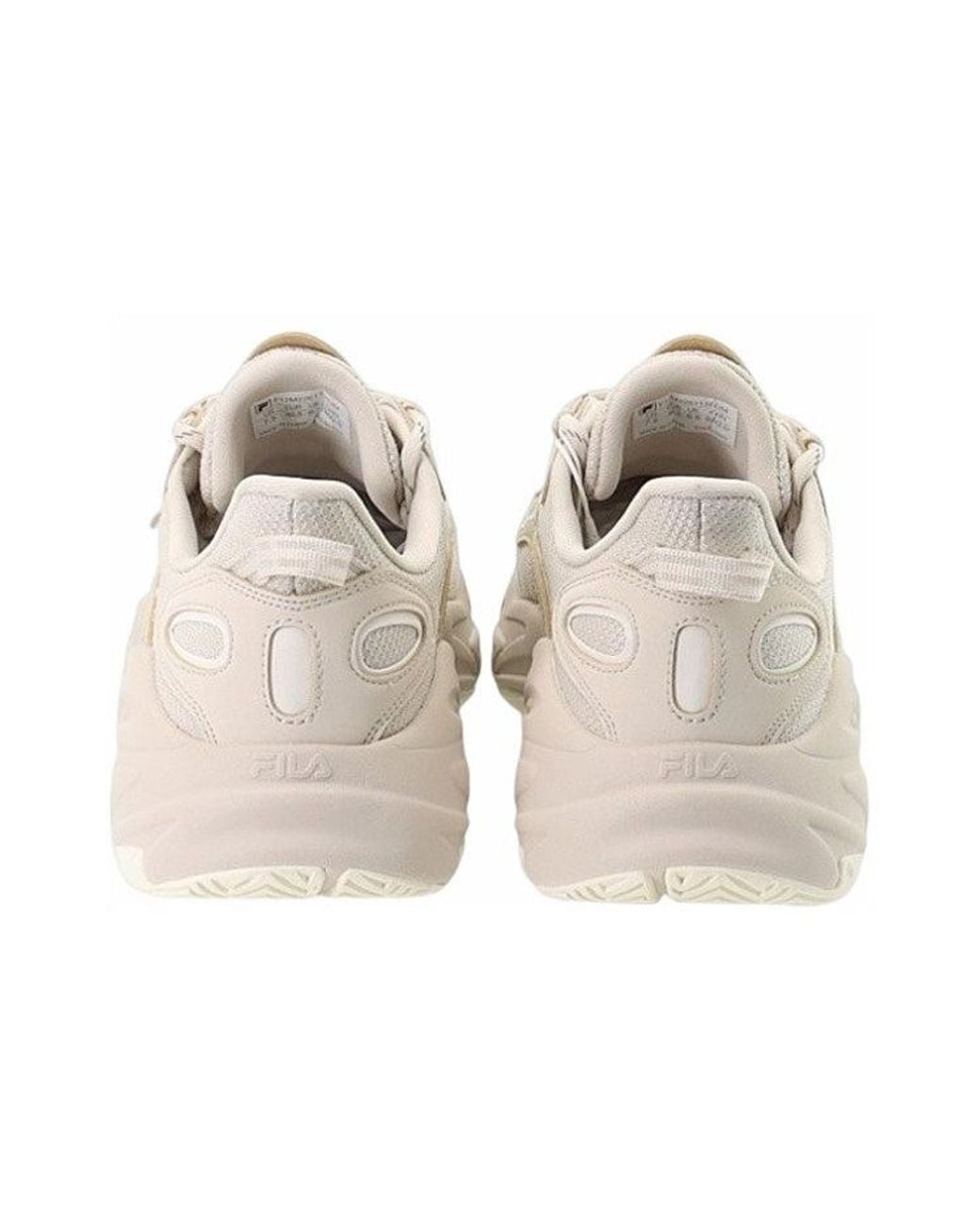 Fila White Wave Shoes 'Oatmeal' for men