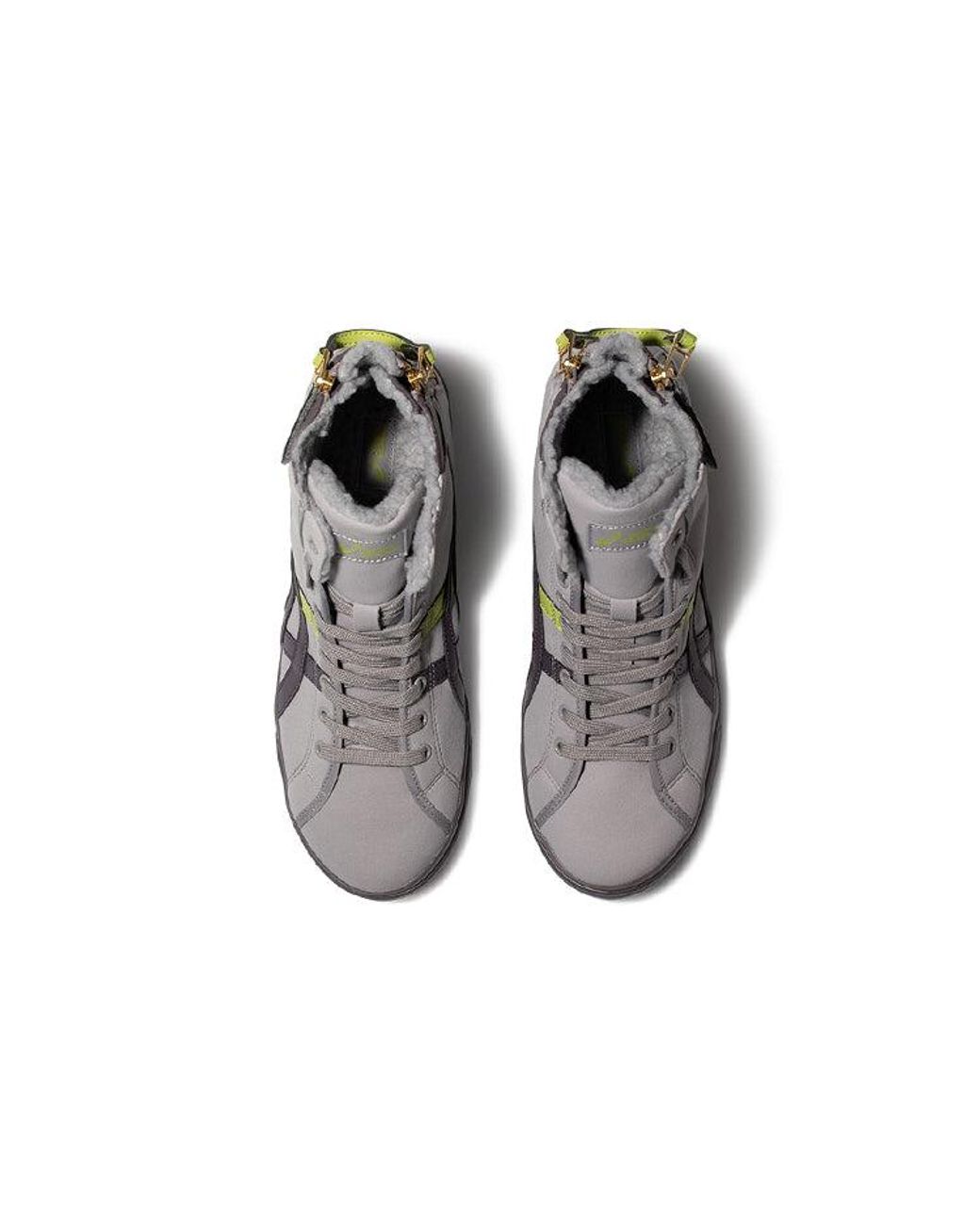 Asics Gray Double Clutch for men