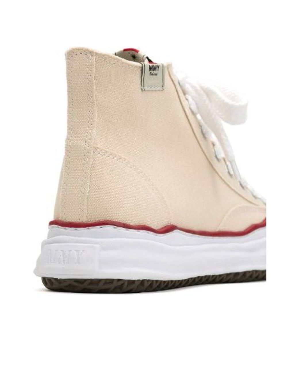 Maison Mihara Yasuhiro White Peterson Og Sole Hi 'Natural' for men