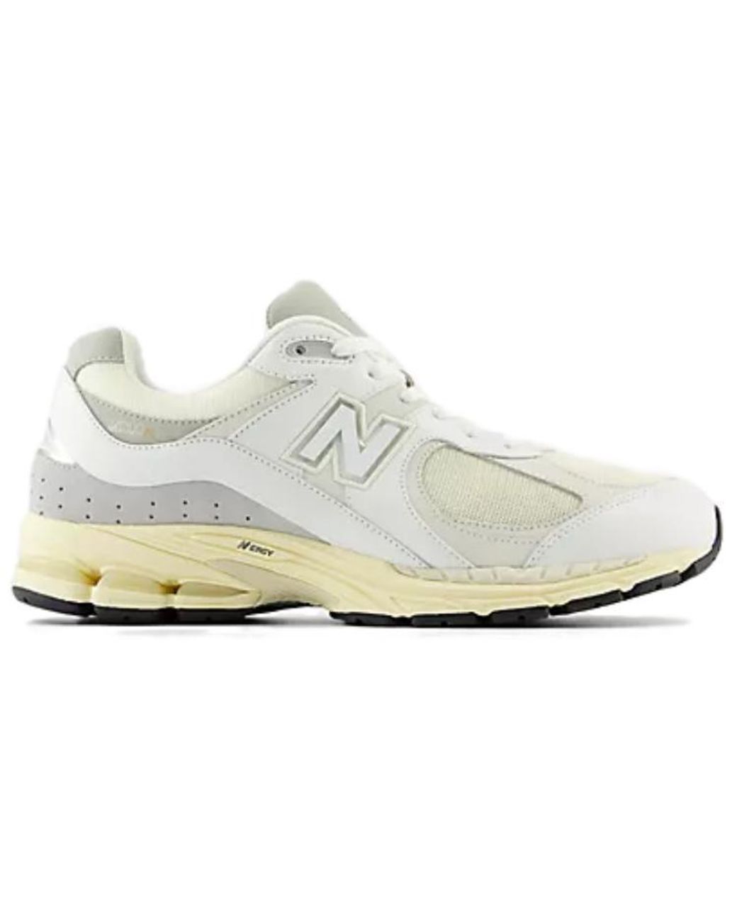 New Balance White 2002R Shoes for men