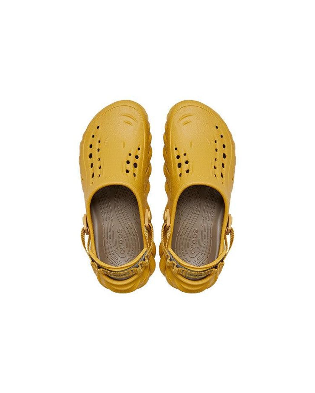 CROCSTM Yellow Echo Clog 'Desert Grass' for men