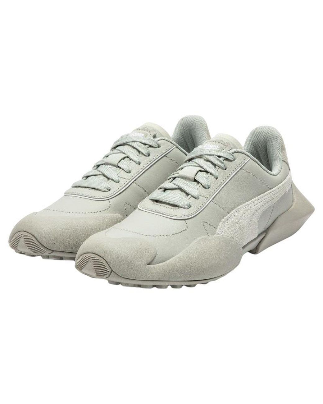 PUMA White Vaderon Clean Shoes for men