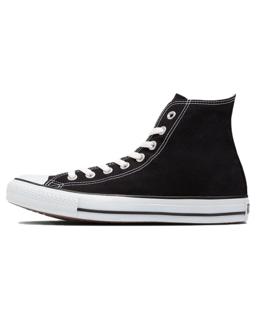Converse Black Canvas All Star Hi for men