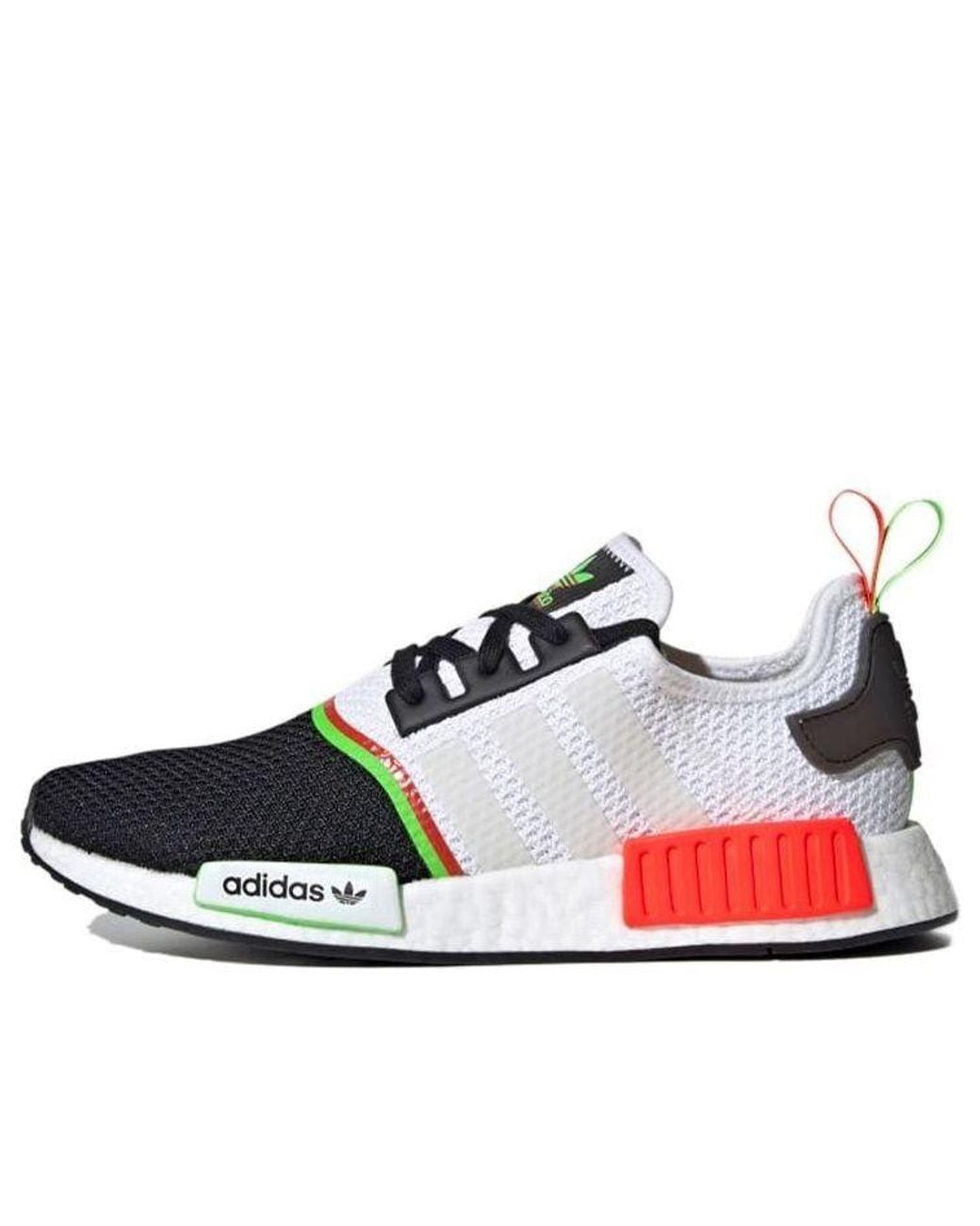 Adidas White Nmd_R1 Solar' for men