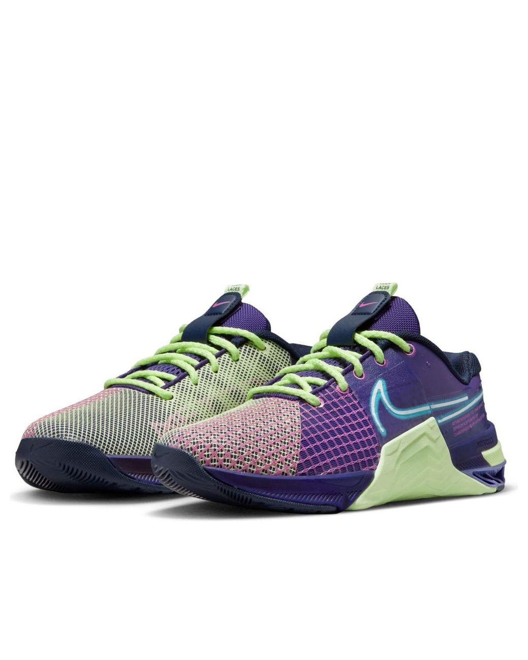 Nike Blue (Wmns) Metcon 8 Amp 'Deep Barely Volt'
