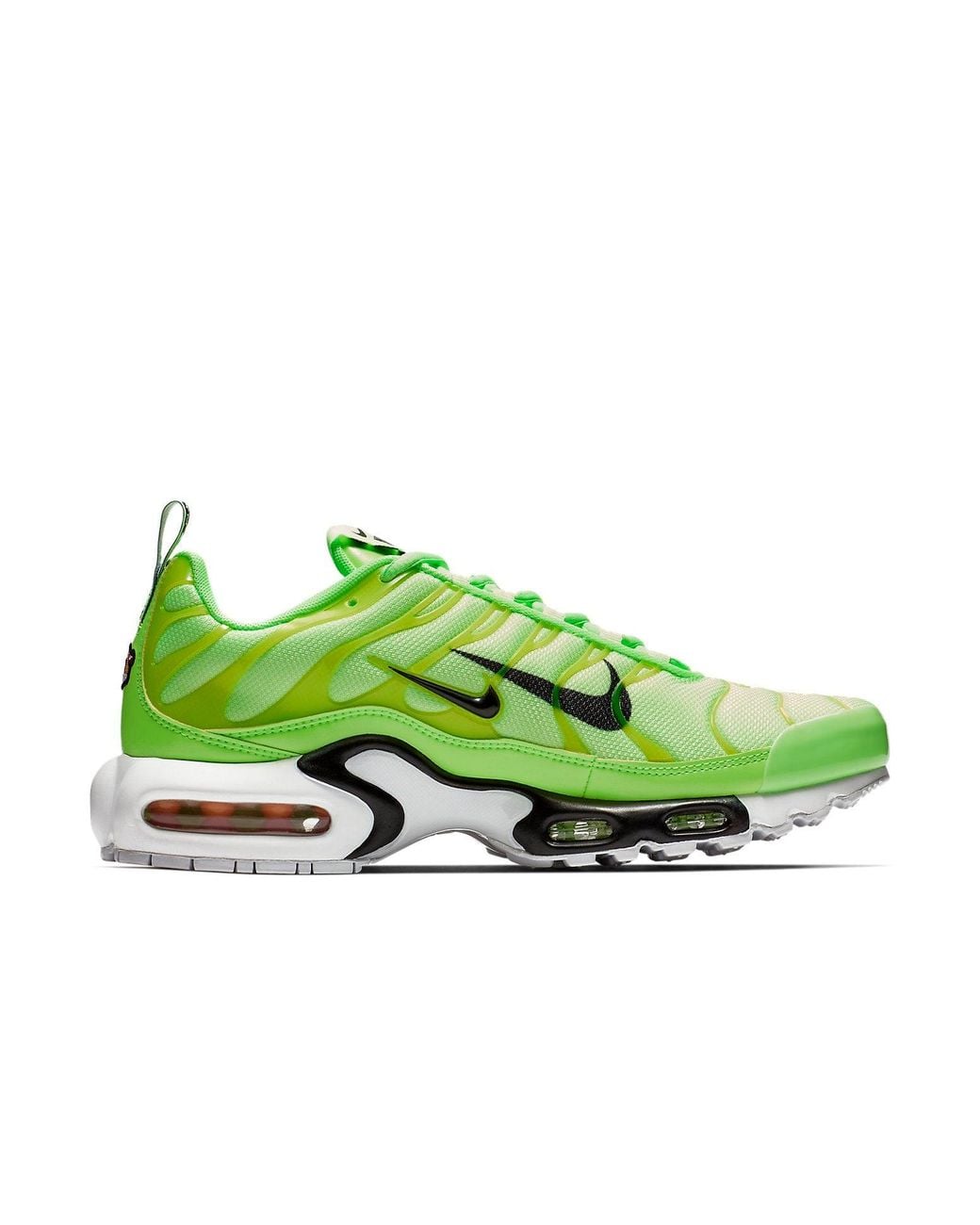 Nike Green Air Max Plus Premium 'Overbranding Lime Blast' for men