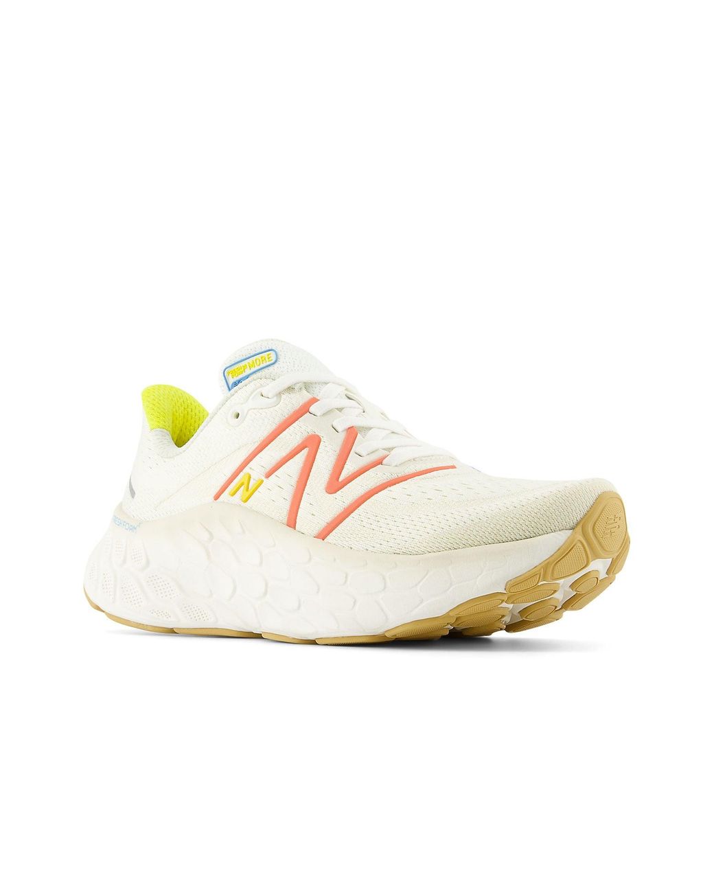 New Balance White (Wmns) Fresh Foam X More V4 Wide 'Sea Salt Gulf'