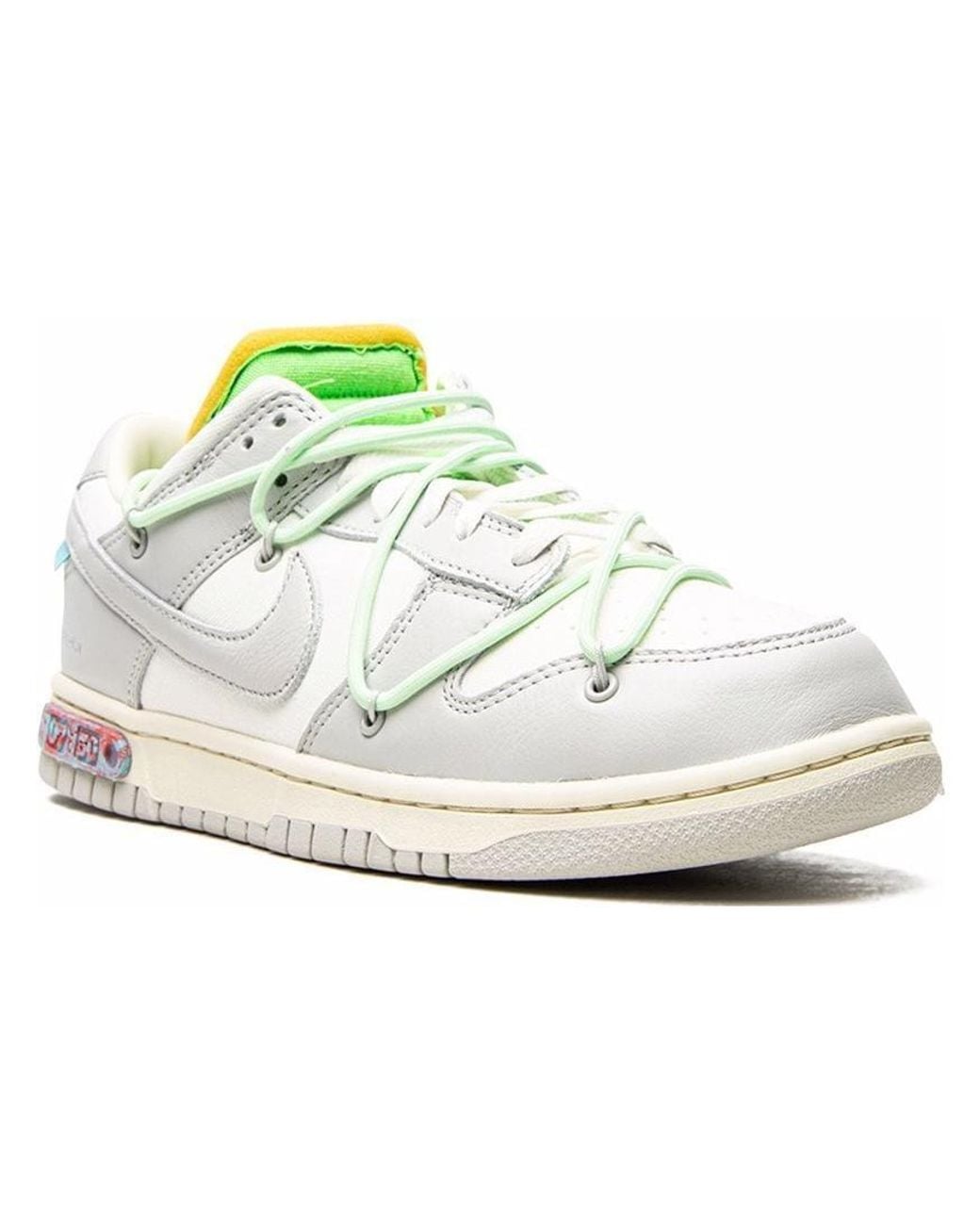 Nike Blue X Off- Dunk Low 'Lot 07 Of 50' for men
