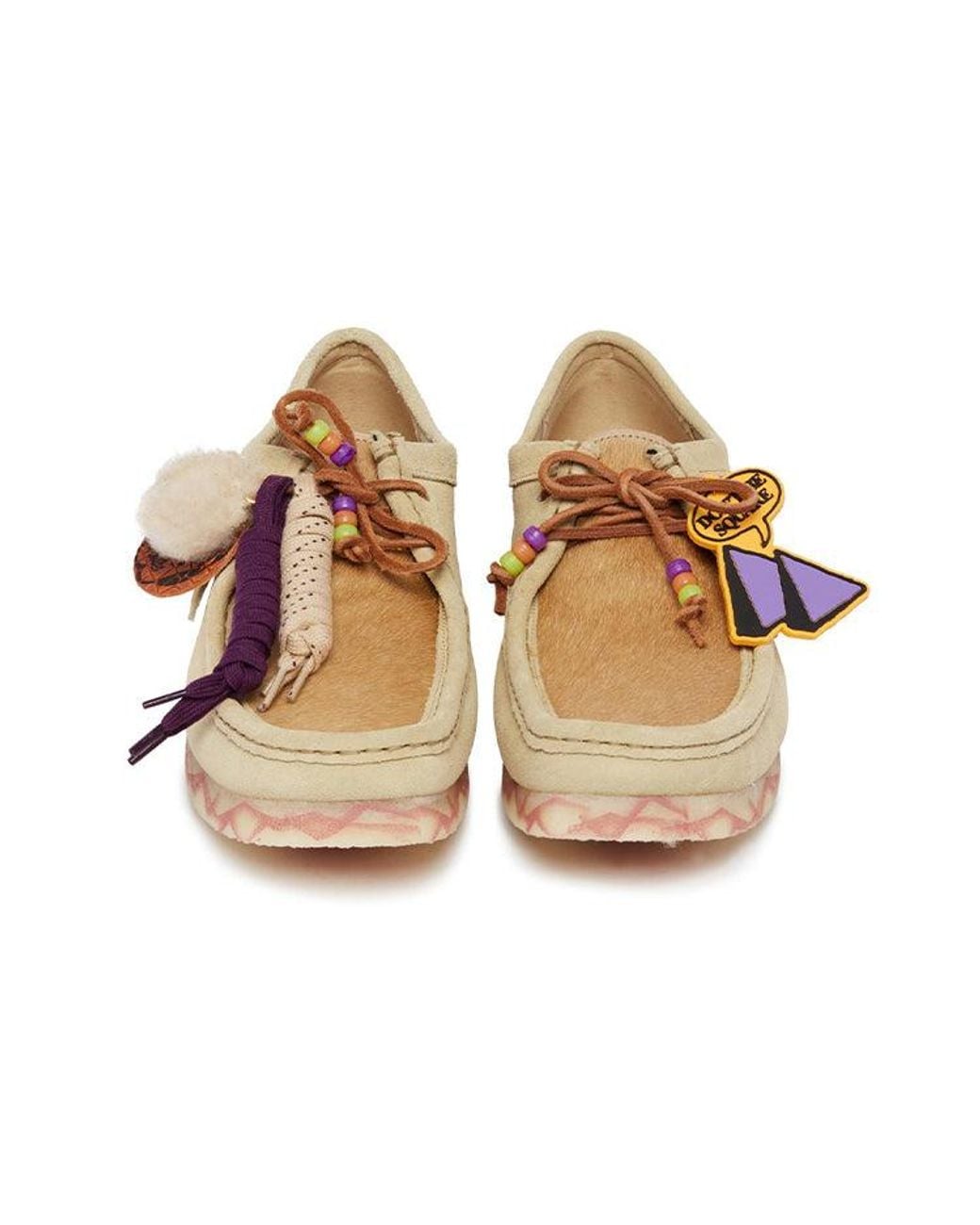 Clarks Natural (Wmns) X Aries Wallabee 'Maple Combination'