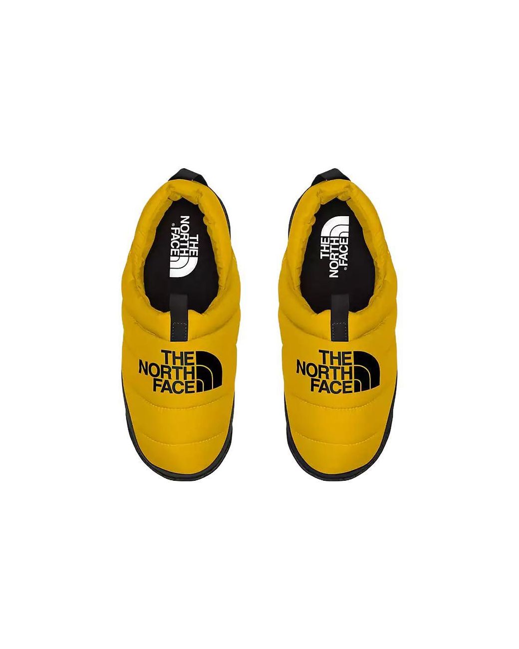 The North Face Yellow Nuptse Mules 'Summit' for men