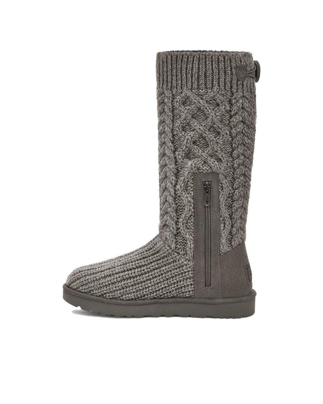 Ugg Brown (Wmns) Classic Cardi Cabled Knit Boot
