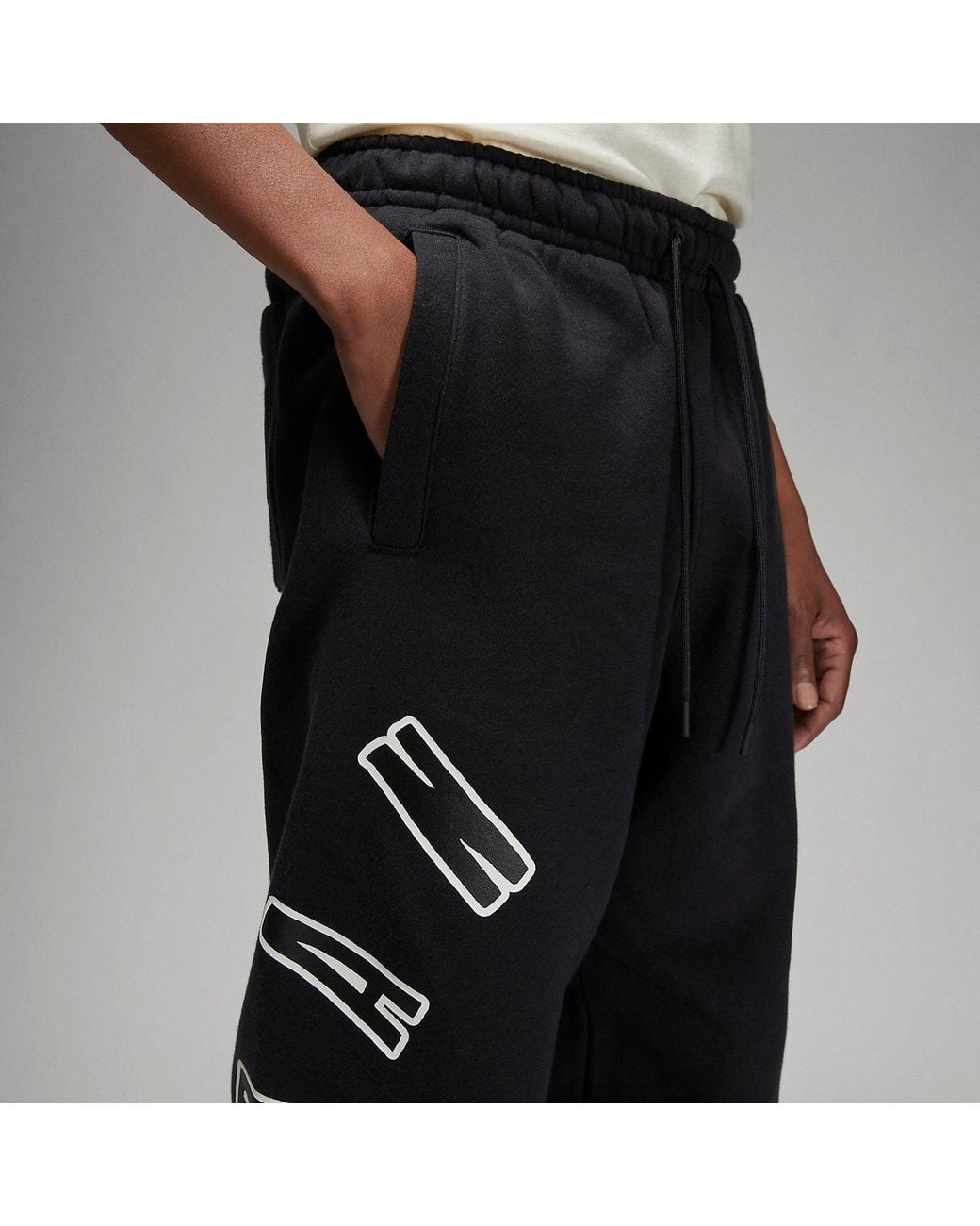 Nike Black Flight Mvp Fleece Sweatpants for men
