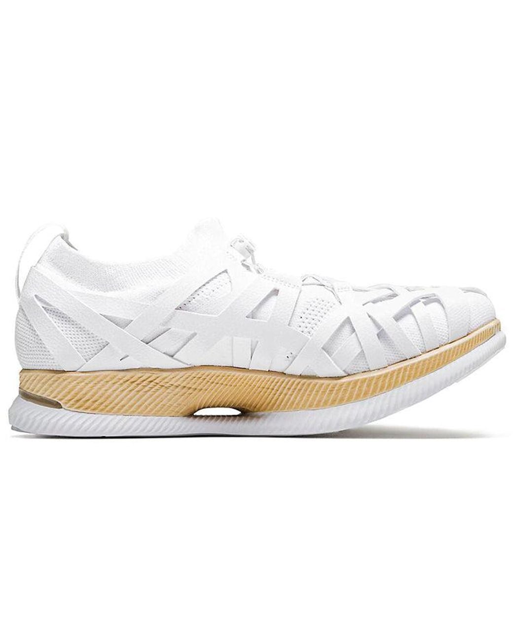 Asics White Kengo Kuma X Metaride Amu 'Woven' for men