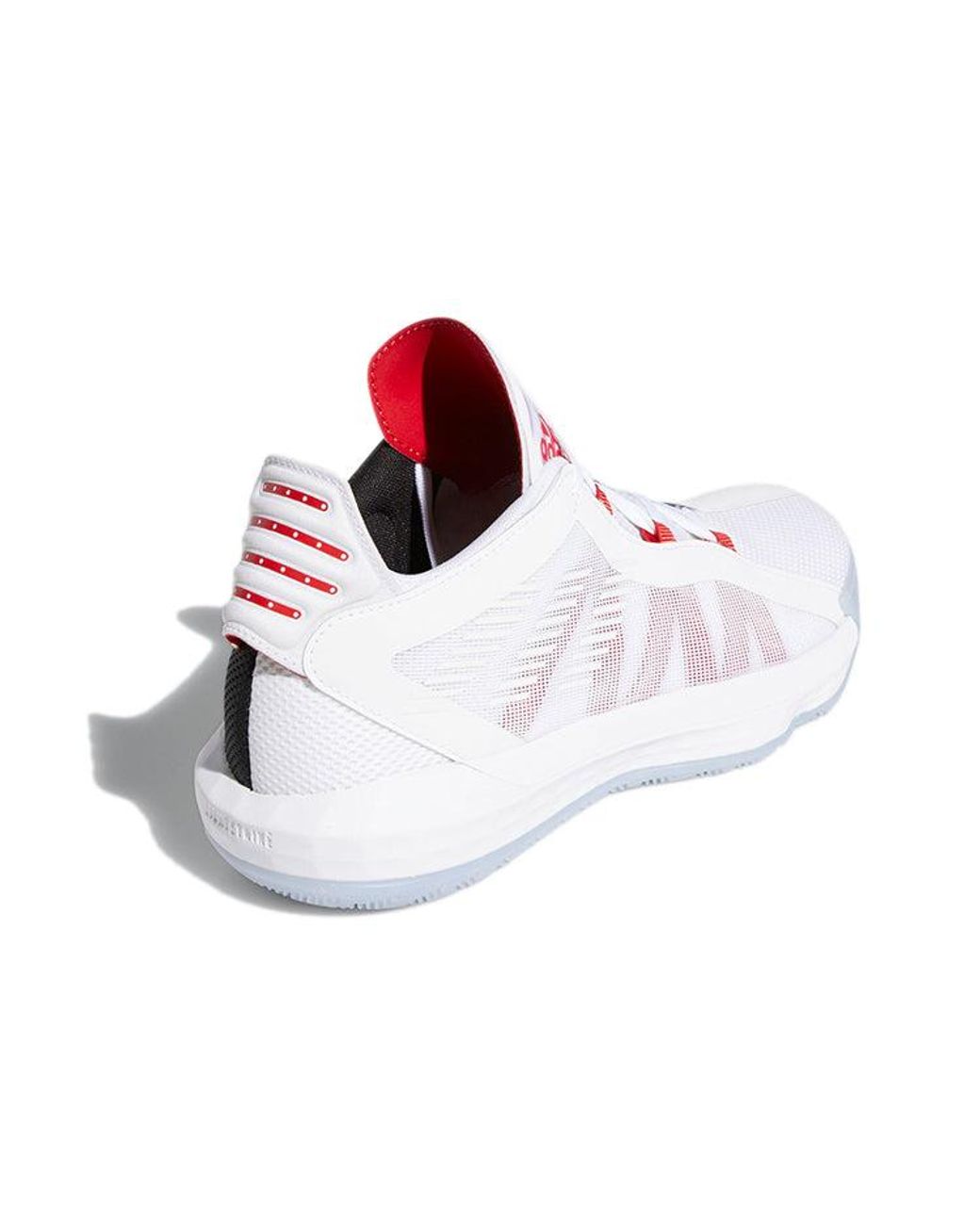 Adidas White Dame 6 'Scarlet' for men