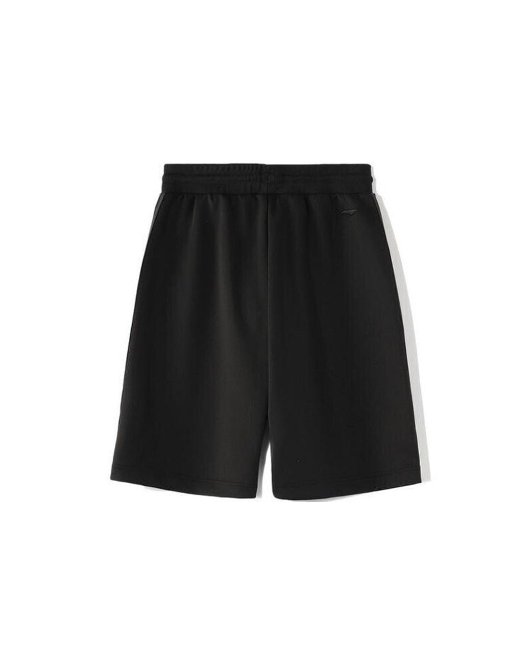 Li-ning Black X Disney Graphic Striped Shorts for men
