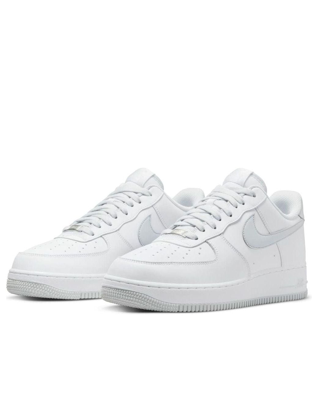 Nike White Air Force 1 Low 'Pure Platinum' for men