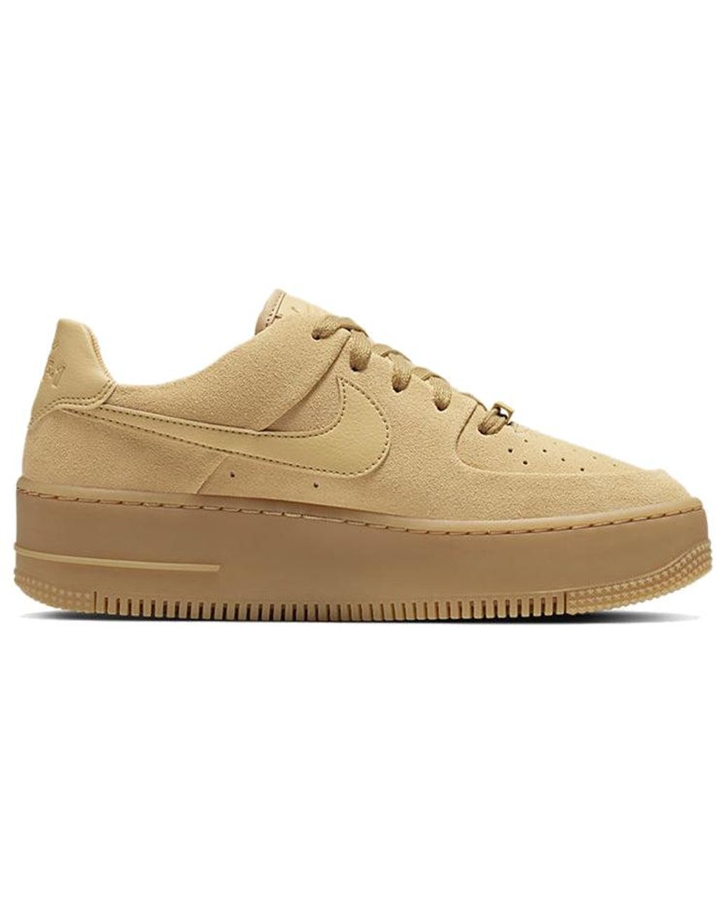Elocuente caos Implementar Nike Air Force 1 Sage Low 'club Gold' in Natural | Lyst