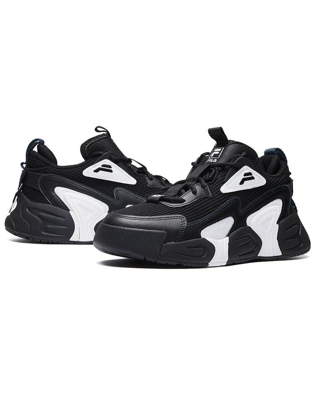 Fila Black (Wmns) Swarm Low Swirl Sneakers And'
