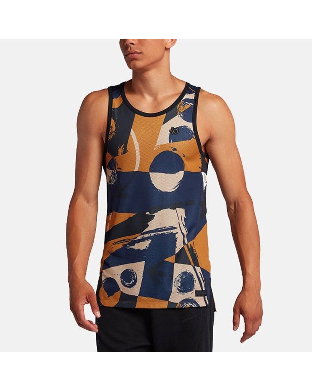 Nike Blue Kd Durant Basketball Sports Casual Vest for men