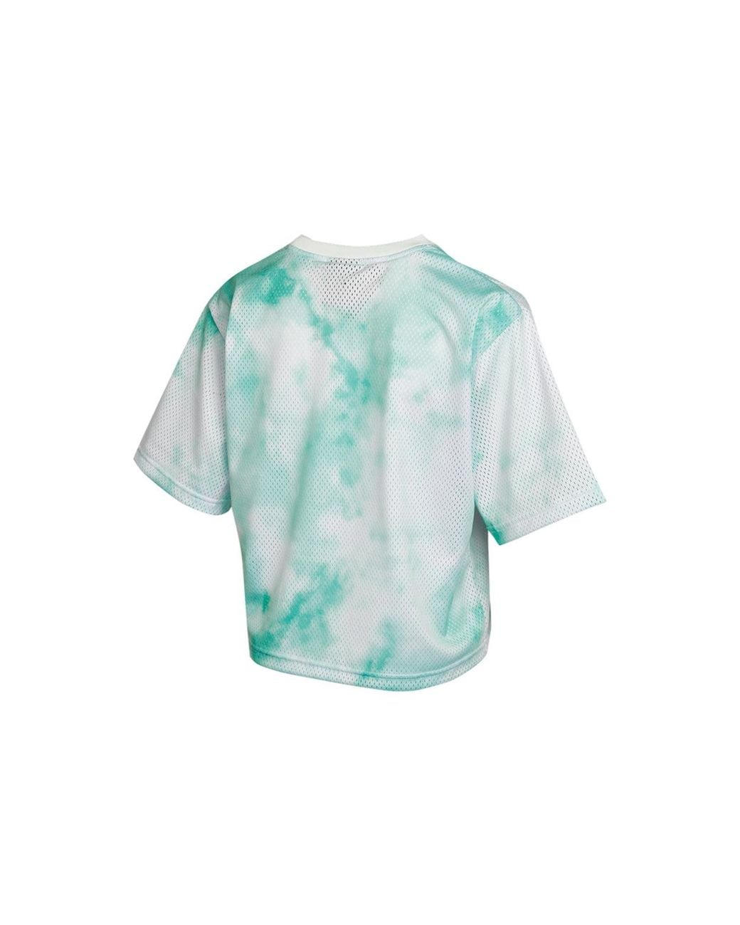 Nike Blue (Wmns) Sportswear Icon Clash Printing Round-Neck