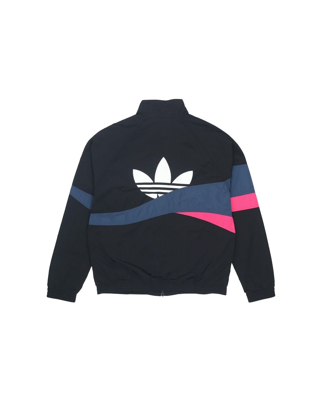 Adidas Blue Originals Ts Track Top Logo Printing Contrasting Colors Sports Jacket Autumn for men