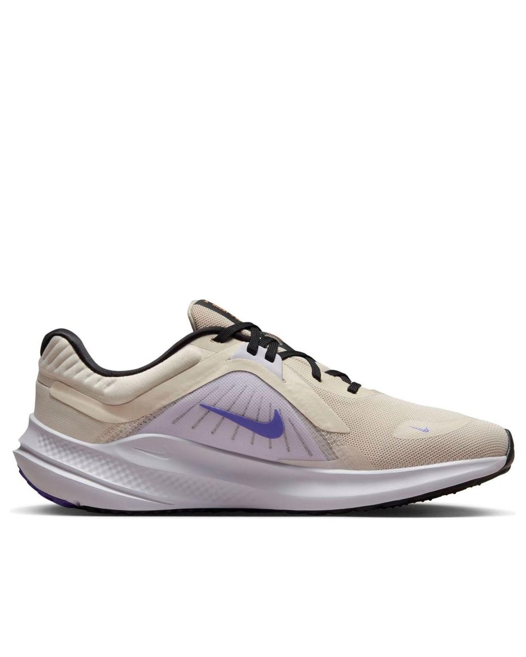 Nike Gray Quest 5 Road Running Shoes