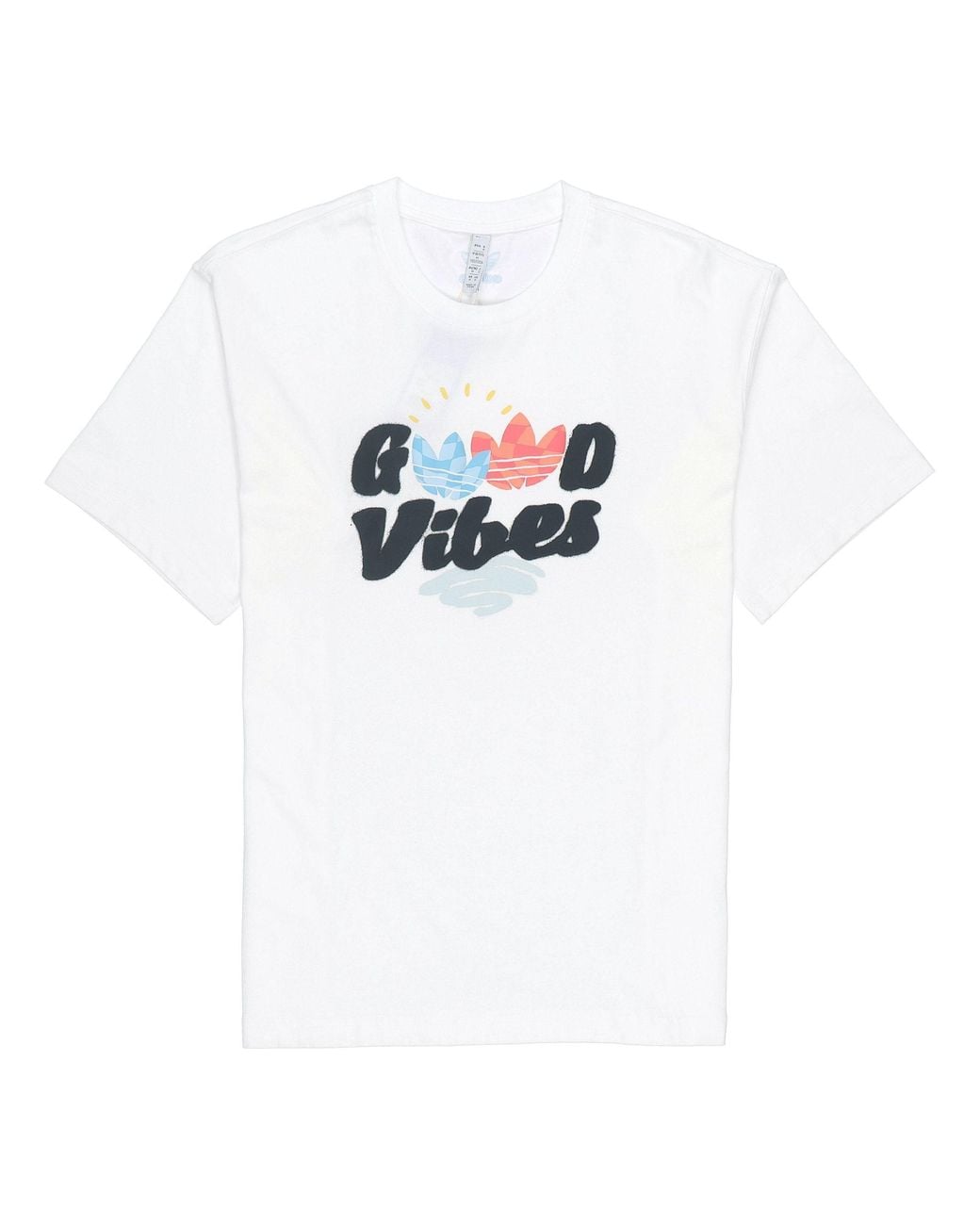 Adidas White Originals Ss22 Y2K Tee 1 Alphabet Logo Casual Sports Short Sleeve for men