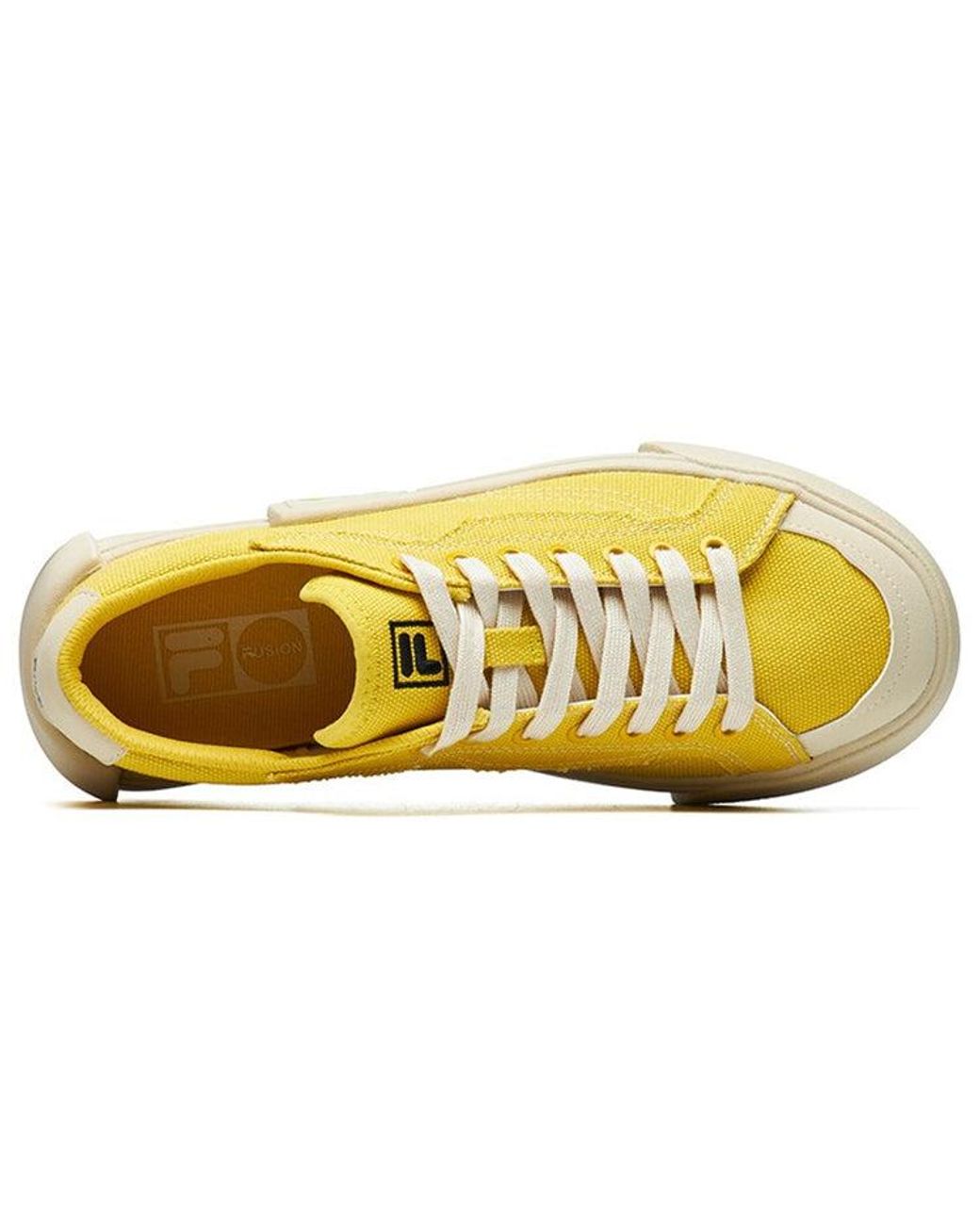 Fila Yellow (Wmns) Canvas Shoes