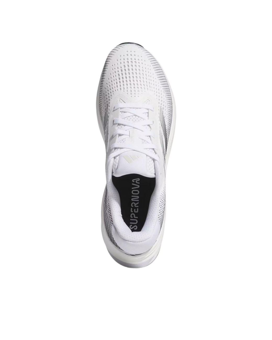 Adidas White Supernova Rise 'Cloud Core Zero Metalic' for men