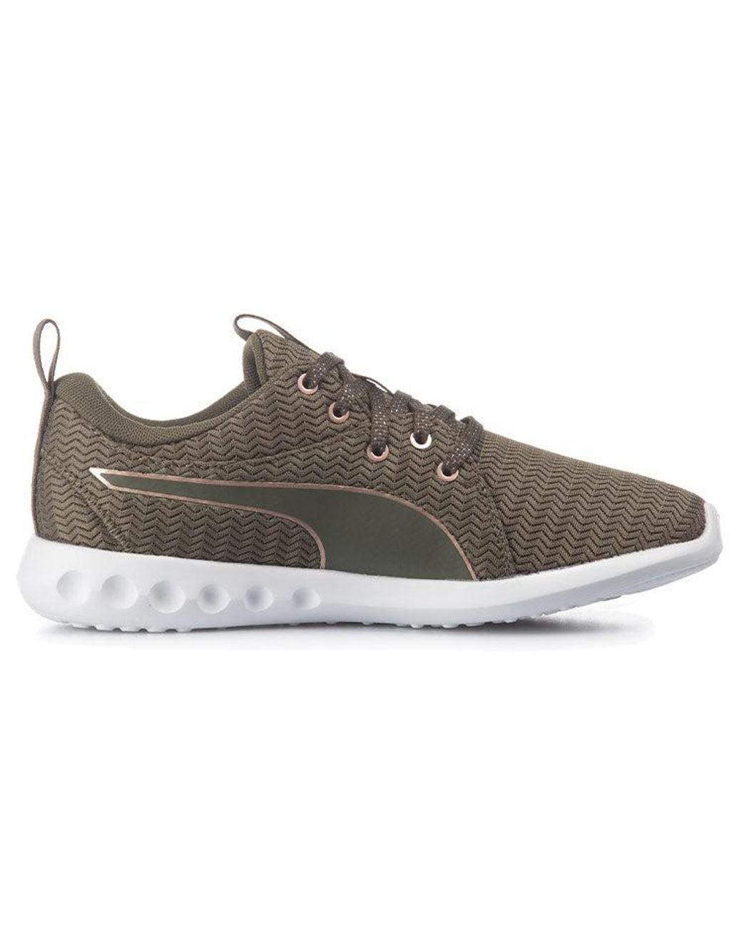 PUMA Brown (Wmns) Carson 2 Low-Tops Sport Shoes Army