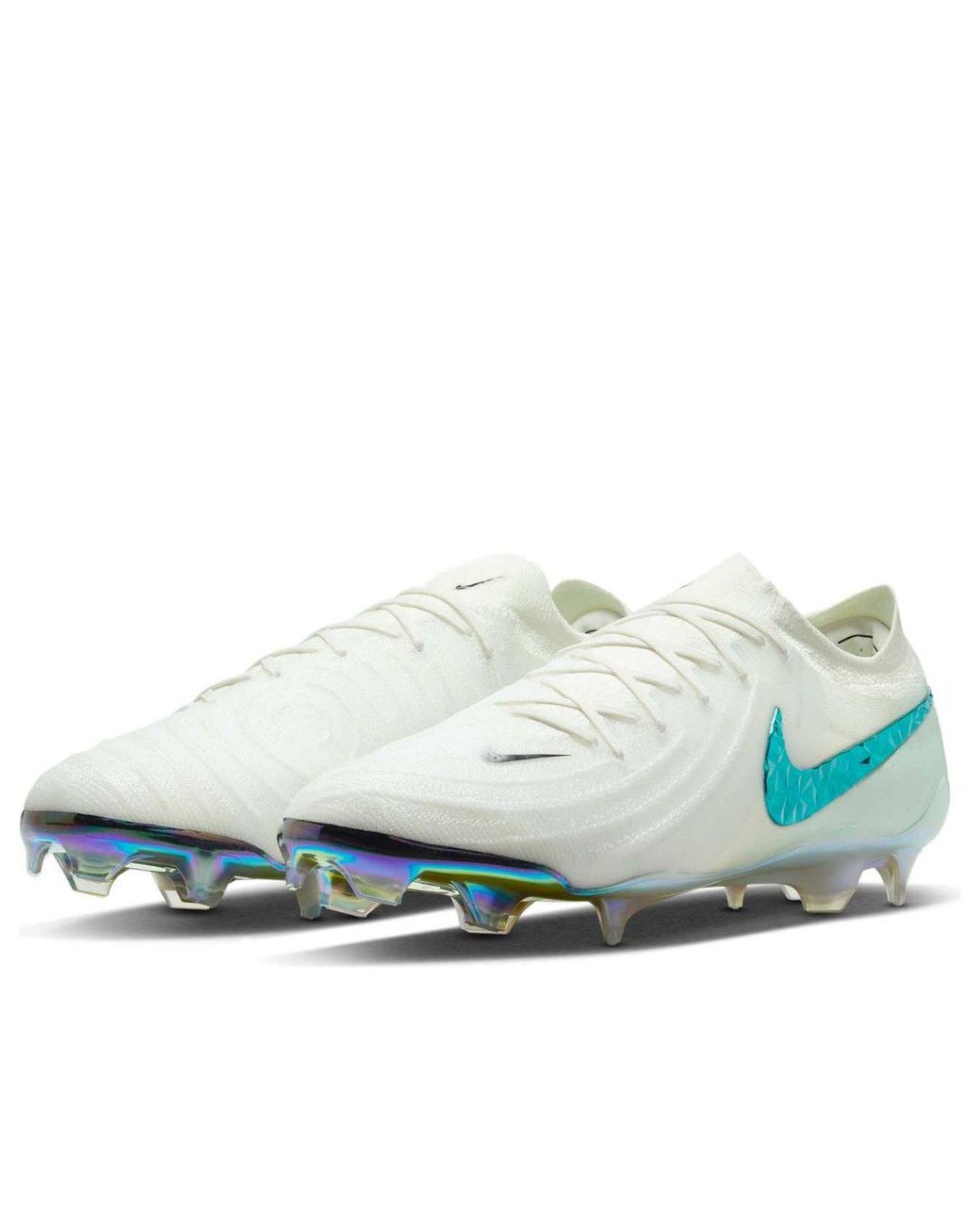 Nike Blue Phantom Gx 2 Elite Lv8 Fg Low-Top Soccer Cleats for men