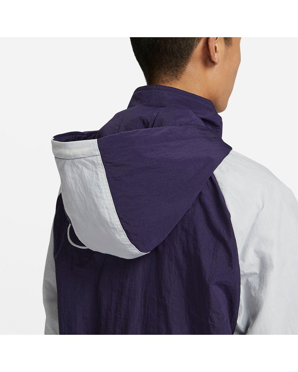 Nike Blue Woven Basketball Jackets for men