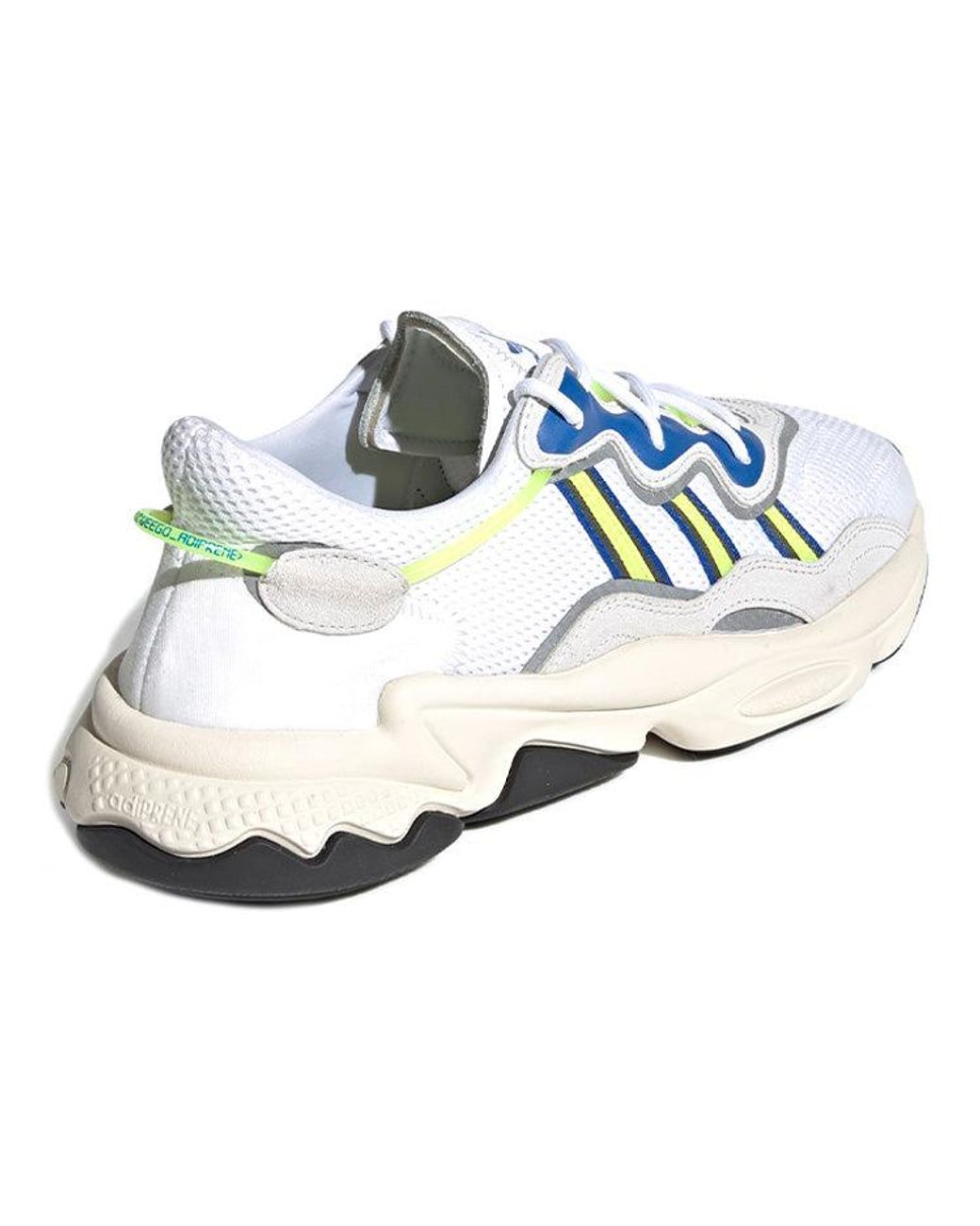 Adidas White Adidas Ozweego Cloud Solar Yellow for men