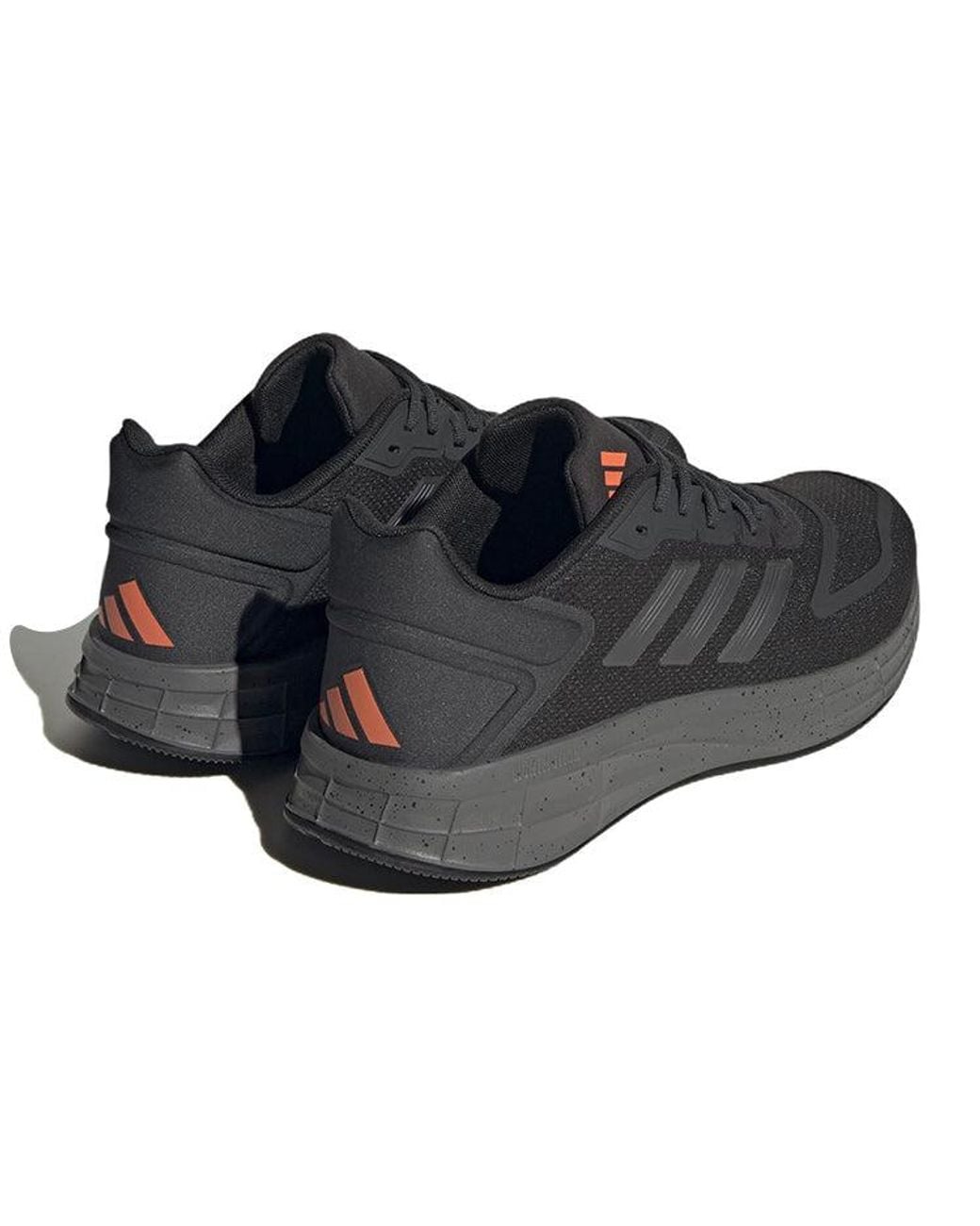 Adidas Black Duramo 10 'Carbon Solar' for men