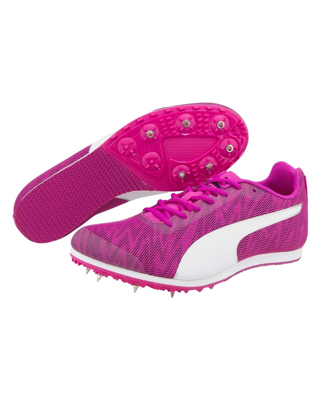PUMA Purple Evo Speed Star 7 Track And Field for men