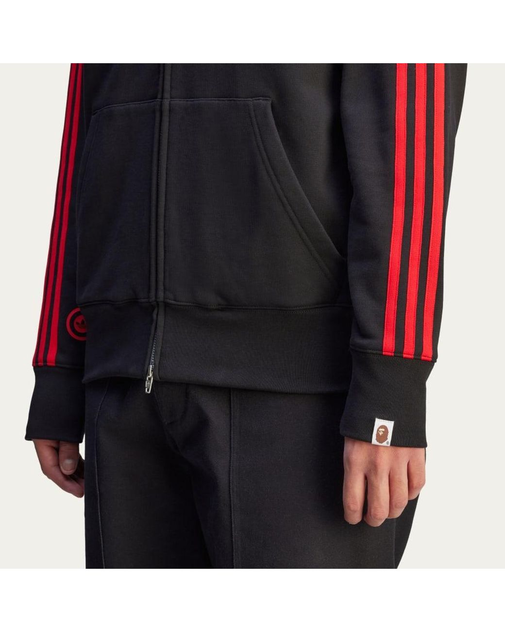 Adidas Black X Bape Sstr Pack Jacket for men