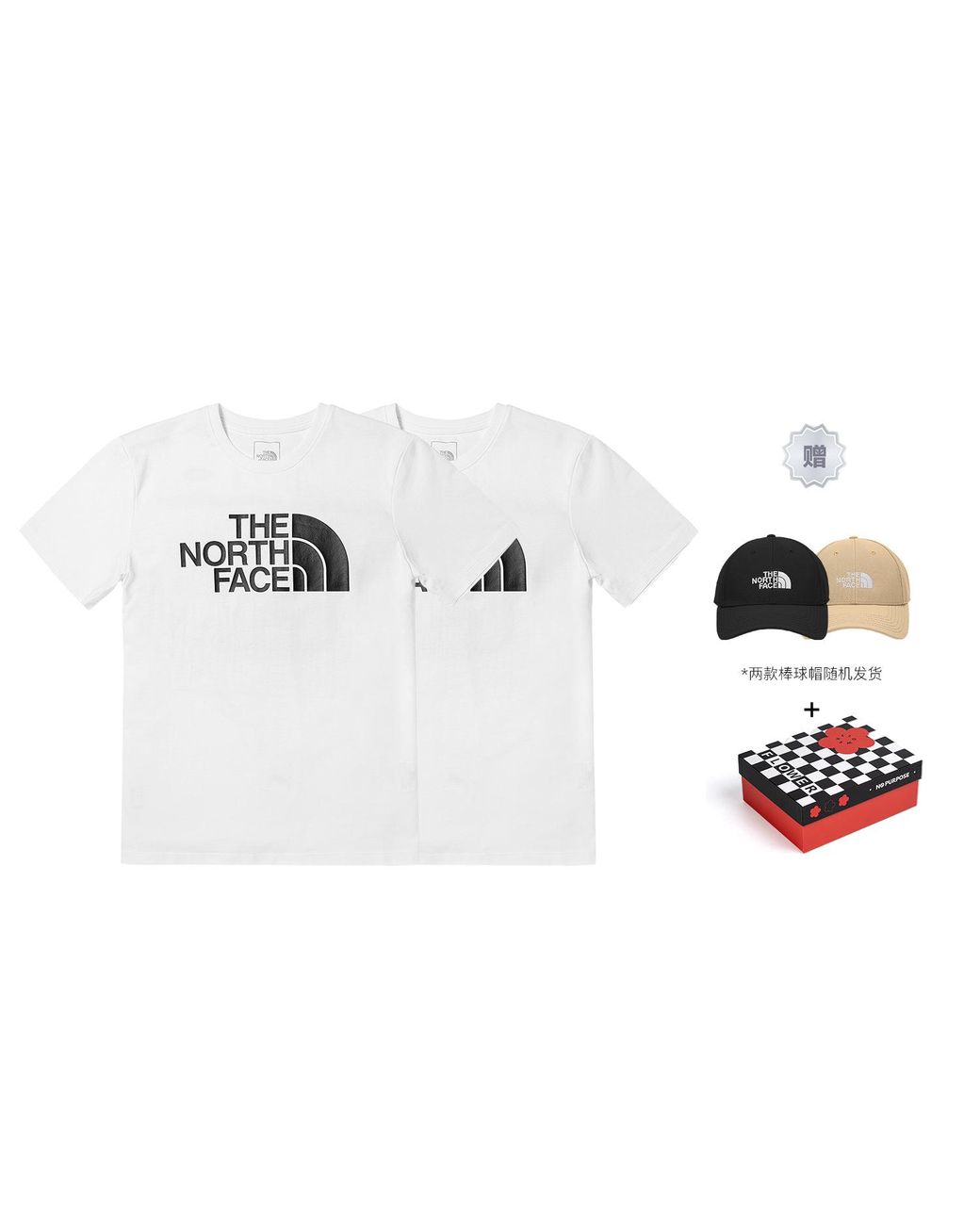 The North Face White Ss22 Easy T-Shirt for men