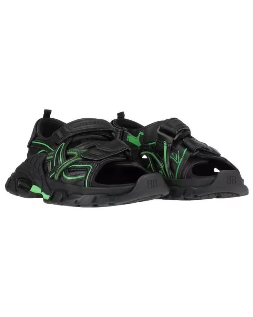 Balenciaga Green (Wmns) Track 2.0 Sandals