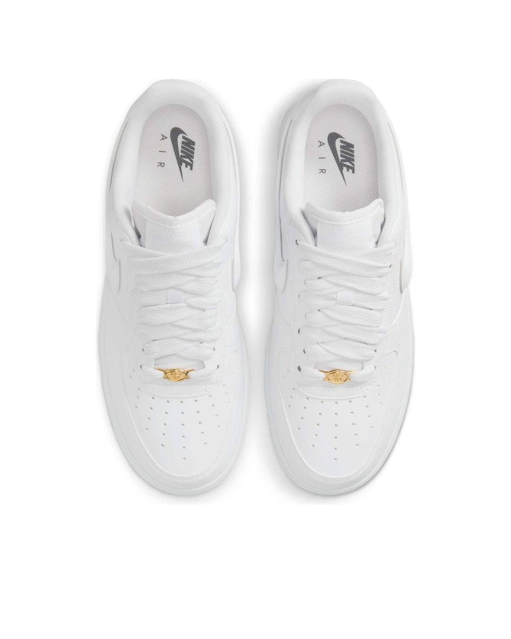 Nike White (Wmns) Air Force 1 Low '07 Next Nature 'Triple Bulbous Swoosh'