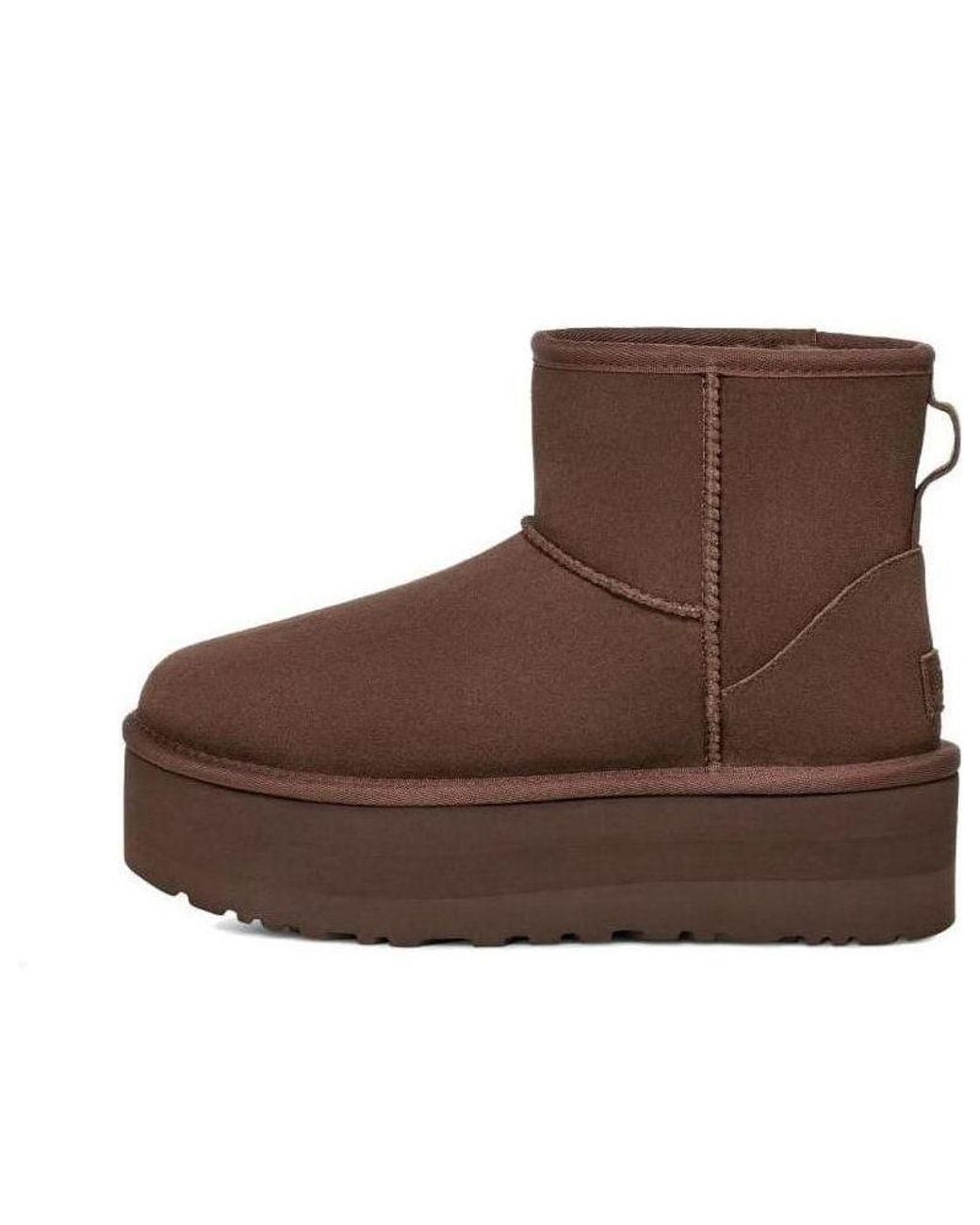Ugg Brown (Wmns) Classic Mini Platform 'Burnt Cedar'