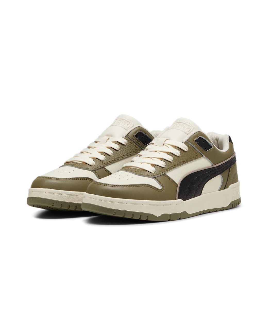 PUMA Brown Rbd Game Low 'Alpine Snow' for men
